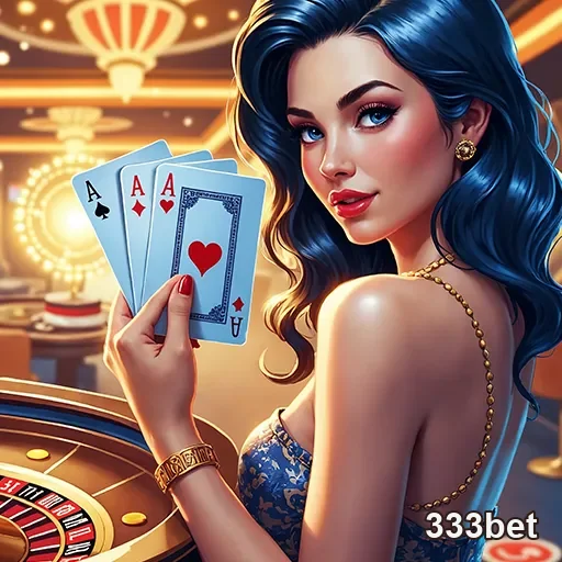 Imagem do site 333bet mostrando cassino com destaque para jogos de azar e promoções.